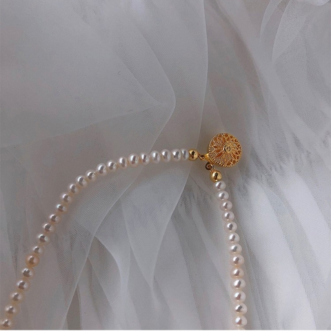 Vòng tay ngọc trai tự nhiên Cao cấp Chuỗi đôi biến hình vòng cổ - TRANSFORM PERL(5-7ly) - CTJ1704