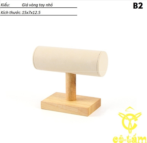 Dụng cụ trưng bày mẫu trang sức gỗ cao cấp - D2C