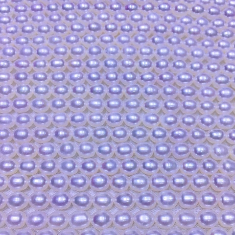 Dây ngọc trai nguyên liệu - Hạt xoài mọng(8-9ly) - AAA (Bề mặt hoàn hảo)  - CTJ64