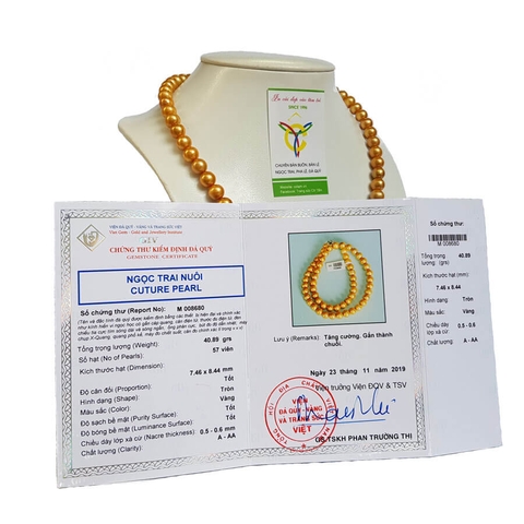 Chuỗi vòng cổ ngọc trai - VC1602