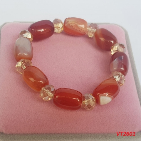 Vòng tay đá mã não - VT2601