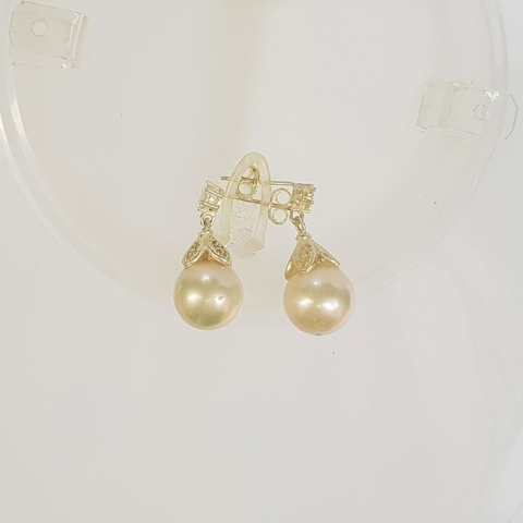 Khuyên tai ngọc trai - KT2803