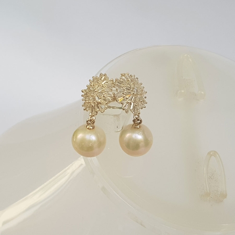 Khuyên tai ngọc trai - KT2804