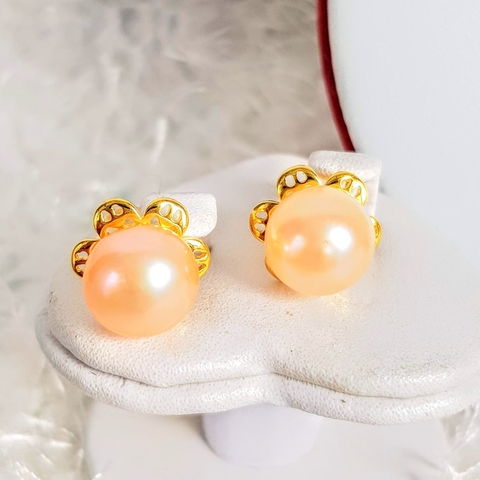 Bộ trang sức Dây chuyền Ngọc trai Cao cấp 4M - VARIOS PEARL (10-12ly) - CTJ0304 + Tặng kèm phụ kiện