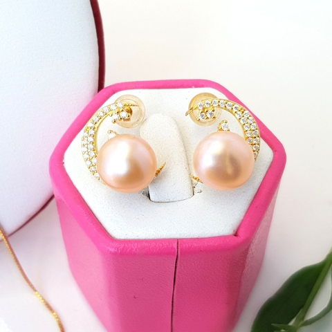 Bộ trang sức Ngọc trai Cao cấp 3M - Giấc mơ êm đềm - DREAMWORKS PEARL (8-10ly) - CTJ0306