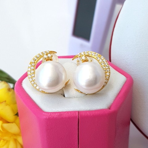 Bộ trang sức Ngọc trai Cao cấp 3M - Giấc mơ êm đềm - DREAMWORKS PEARL (8-10ly) - CTJ0306