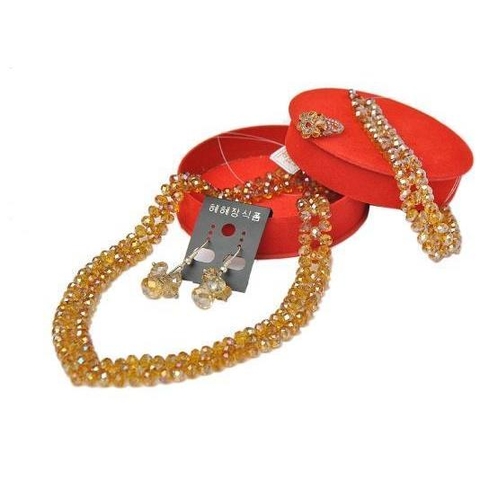 Vòng cổ pha lê P101