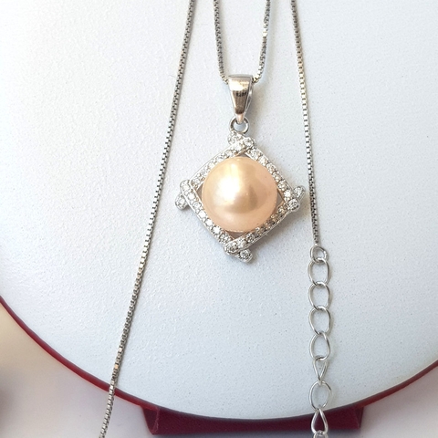 Bộ trang sức Ngọc trai Cao cấp 3M - Thần hộ mệnh - GUARDIAN PEARL (7-9ly) - CTJ0406