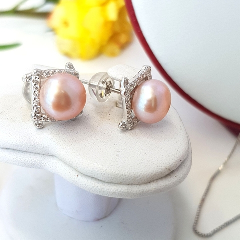 Bộ trang sức Ngọc trai Cao cấp 3M - Thần hộ mệnh - GUARDIAN PEARL (7-9ly) - CTJ0406
