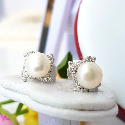Bộ trang sức Ngọc trai Cao cấp 3M - Thần hộ mệnh - GUARDIAN PEARL (7-9ly) - CTJ0406