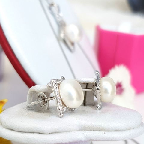 Bộ trang sức Ngọc trai Cao cấp 3M - Thần hộ mệnh - GUARDIAN PEARL (7-9ly) - CTJ0406