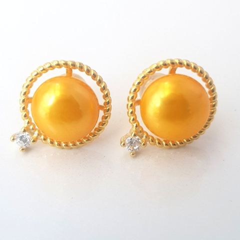 Bộ trang sức Ngọc trai Cao cấp 2M - Tâm hồn thuần khiết - PURE SOUL PEARL (10ly) - CTJ2505