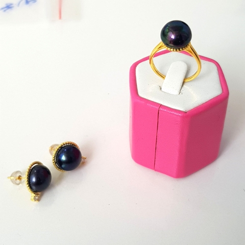 Bộ trang sức Ngọc trai Cao cấp 2M - Tâm hồn thuần khiết - PURE SOUL PEARL (10ly) - CTJ2505