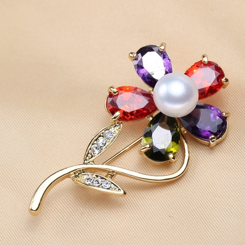 Cài áo ngọc trai Cao cấp Hoco Pearl(6-12ly) - CTJ2102