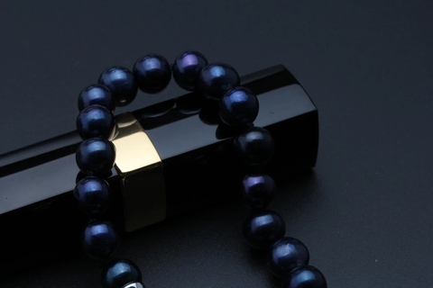 Vòng tay ngọc trai thiên nhiên Cao cấp Chuỗi đơn khóa vô cực Limit Pearl (8-9ly)- CTJ7408