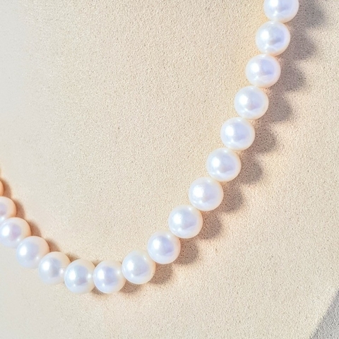 Bộ trang sức Ngọc trai Thiên nhiên Cao cấp 4M - Chuỗi đơn - LIGHT PINK - CTJ2920 - Tặng phụ kiện