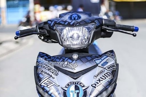 Địa chỉ dán xe máy khu vực Hà Đông được nhiều người ưa chuộng