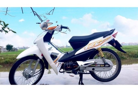 Tổng hợp các mẫu dán xe wave trắng đẹp