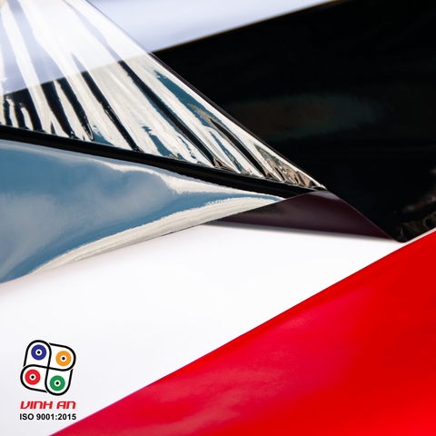 DECAL ĐEN BÓNG DÁN NÓC XE Ô TÔ