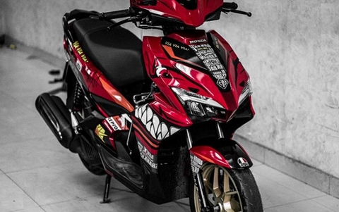 Top 05 mẫu dán xe Air Blade đẹp 2022