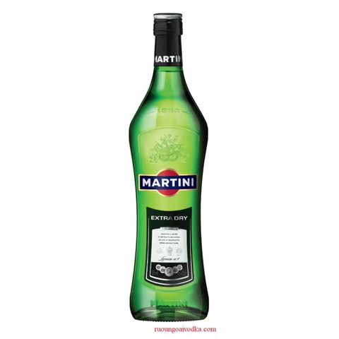 Rượu Martini Extra Dry 1L