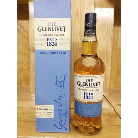 RƯỢU GLENLIVET 1824 700ml (XANH)