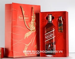 Rượu Red Label Hộp Quà 0.75L