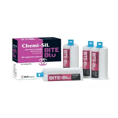 Chất lấy dấu khớp cắn Chemi Sil Bite-Blu - Cặp ống