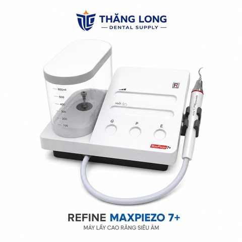 Máy lấy cao răng bình nước rời, 2 trong 1 Refine Max Piezo 7+