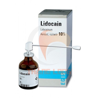 Tê xịt Lidocain 10% - Chai