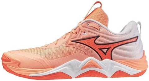 GIÀY MIZUNO WAVE MOMENTUM ELITE - CAM TRẮNG