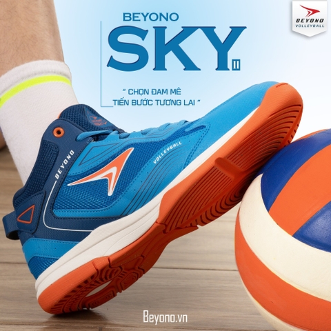 GIÀY BÓNG CHUYỀN BEYONO SKY - BLUE