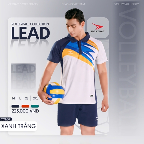 ĐỒNG PHỤC NAM BEYONO LEAD 2 - XANH TRẮNG