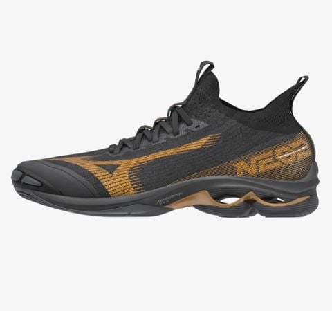 GIÀY BÓNG CHUYỀN MIZUNO WAVE LIGHTNING NEO 2 - ĐEN VÀNG