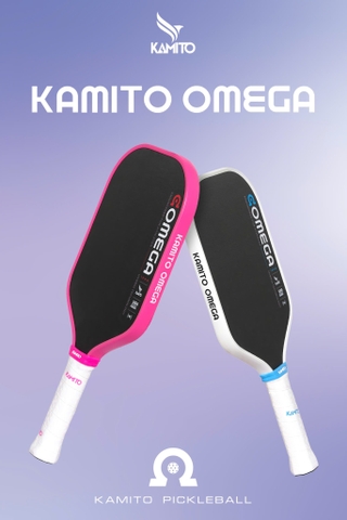 VỢT PICKLEBALL KAMITO OMEGA - HỒNG & TRẮNG
