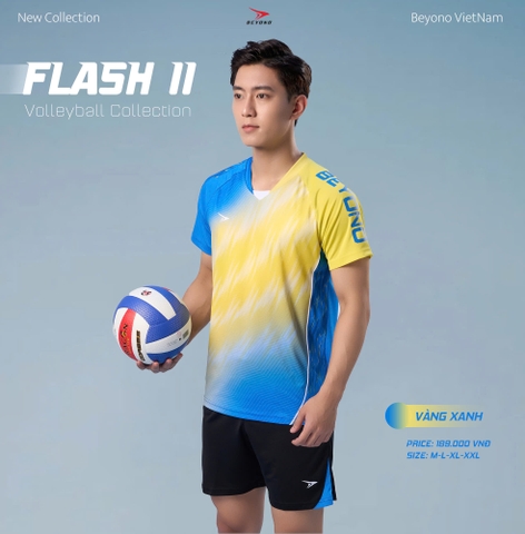 ĐỒNG PHỤC NAM BEYONO FLASH II - VÀNG XANH