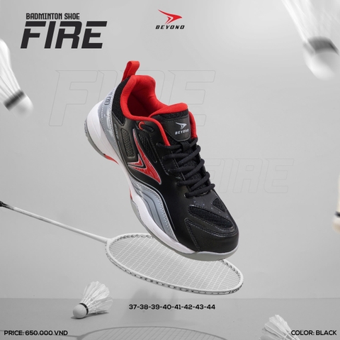 GIÀY CẦU LÔNG BEYONO FIRE - BLACK
