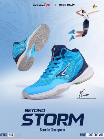 GIÀY BÓNG CHUYỀN BEYONO STORM - BLUE