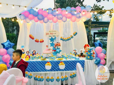 Dịch vụ trọn gói trang trí sinh nhật - Lựa chọn cho niềm vui trọn vẹn