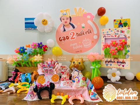 Top 10 món đồ trang trí sinh nhật không thể thiếu trong buổi tiệc