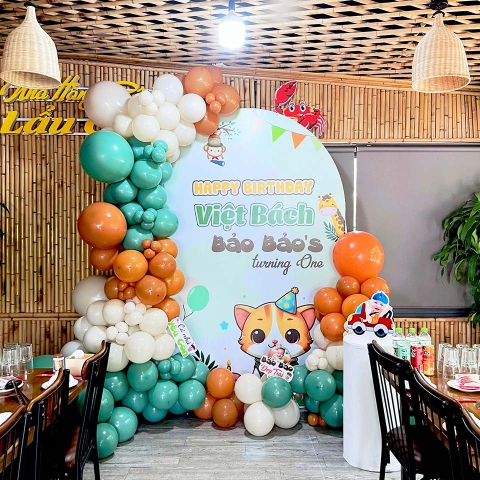 Cách Trang Trí Sinh Nhật Cho Bé Trai 1 Tuổi Đơn Giản Mà Đẹp