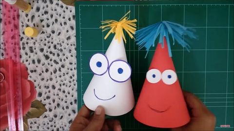 Hướng dẫn cách làm mũ sinh nhật handmade cực đáng yêu cho bé
