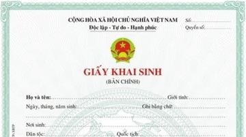 Thủ Tục Làm Giấy Khai Sinh Cho Bé