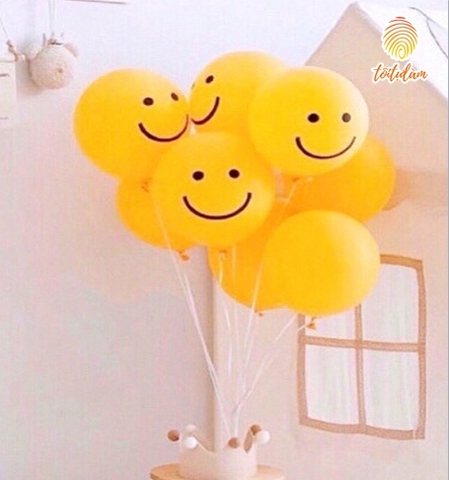 Set bóng mặt cười thả sàn