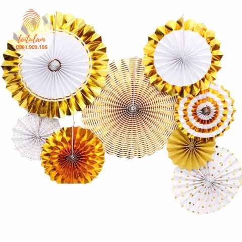 Bộ 8 hoa rẻ quạt cao cấp