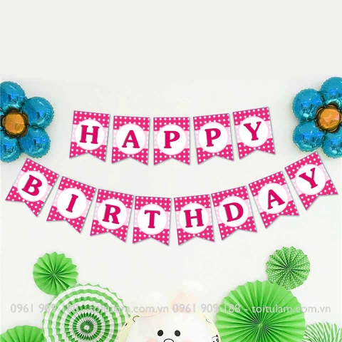 Dây chữ HPBD handmade