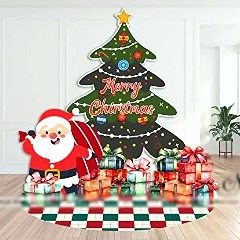 TRANG TRÍ GIÁNG SINH VĂN PHÒNG ĐƠN GIẢN