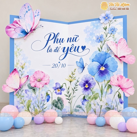 TRANG TRÍ TRỌN GÓI NGÀY QUỐC TẾ PHỤ NỮ 8/3 VÀ 20/10 - QTPN - 117