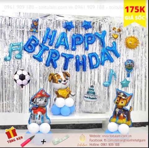 SET BÓNG TUỔI CÚN E.175G