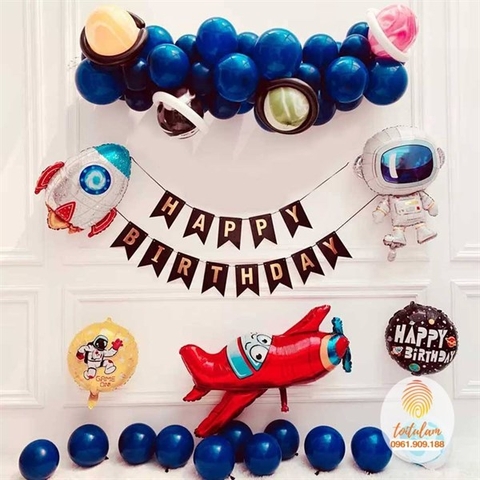 SET BÓNG SINH NHẬT - CHỦ ĐỀ PHI HÀNH GIA SD-R012